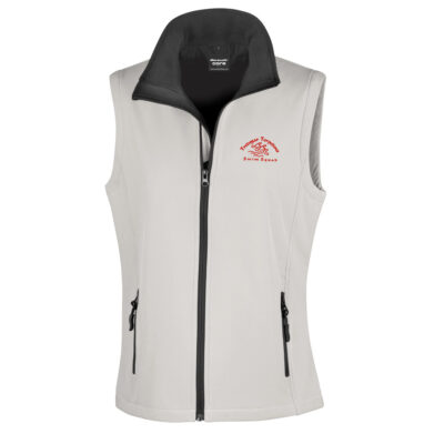 Torpedoes Soft Shell Womens Gilet White